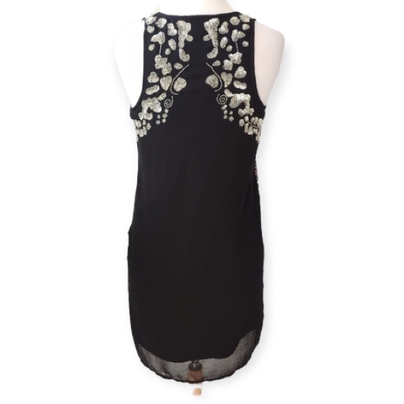 FOREVER 21 DANCING QUEEN SLEEVELESS SEQUIN RHINESTONE DRESS SIZE MEDIUM - Picture 9 of 10